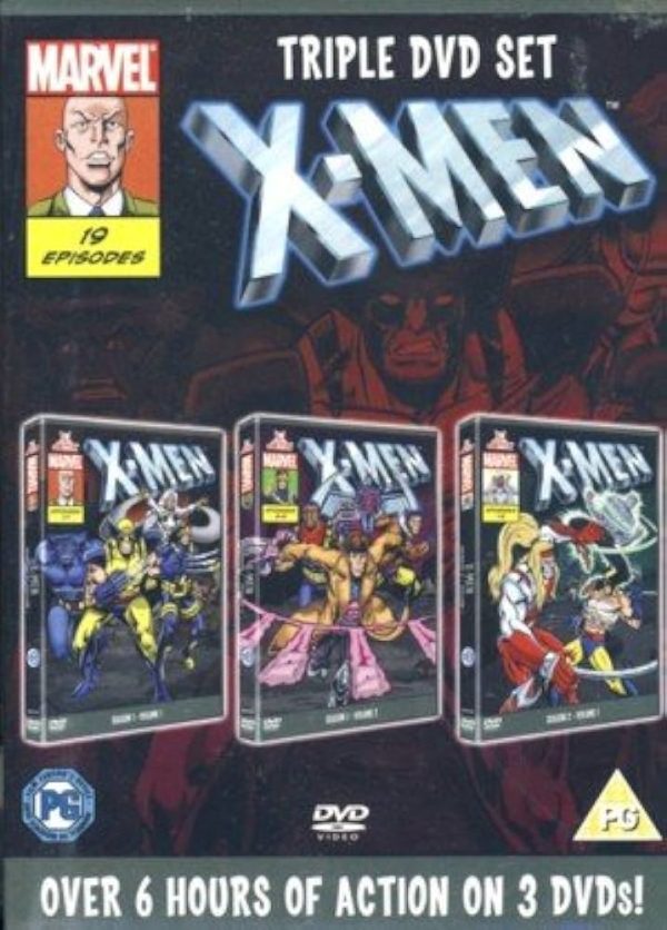 X-Men Triple DVD Set DVD Pre-Owned Region 2