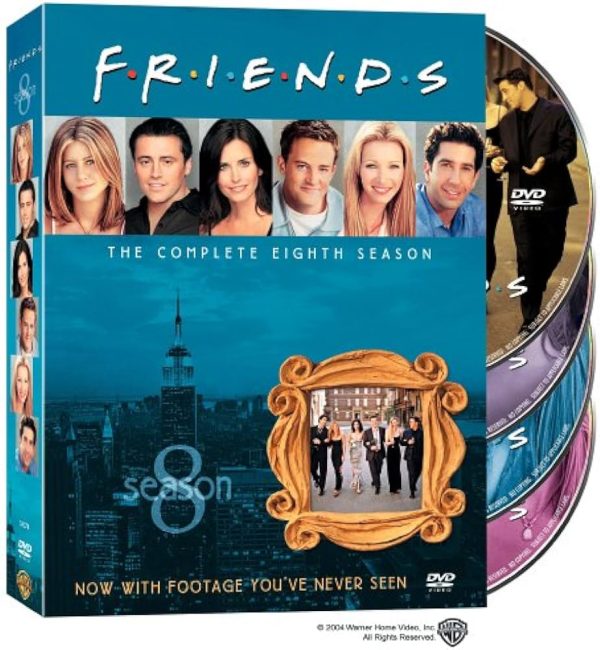 Friends, Series 8, Episodes 1-8 DVD Pre-Owned Region 2