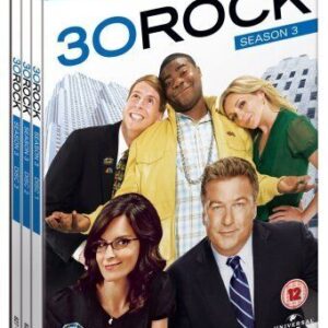 30 Rock: Season 3 DVD (2010) Tina Fey Cert 12 3 Discs Pre-Owned Region 2