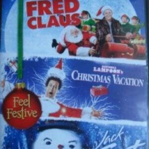 Three Festive Movies - Fred Claus [2007] DVD Pre-Owned Region 2