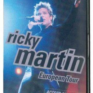 Ricky Martin: European Tour With A Difference DVD (2001) Ricky Martin Cert E Pre-Owned Region 2