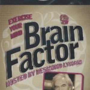 Brain Factor Hosted By Desmond Lynam DVD Pre-Owned Region 2