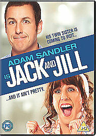 Jack And Jill DVD (2013) Adam Sandler, Dugan (DIR) Cert PG Pre-Owned Region 2