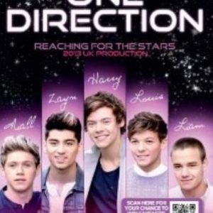 One Direction: Reaching For The Stars DVD (2013) One Direction Cert E Pre-Owned Region 2