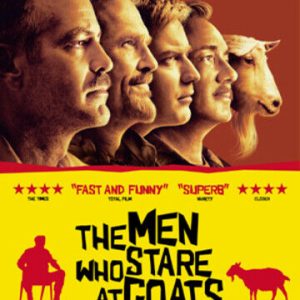 The Men Who Stare At Goats DVD (2010) George Clooney, Heslov (DIR) Cert 15 Pre-Owned Region 2