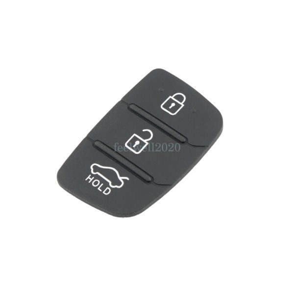 For Hyundai IX35 i20 Tucson 3 Button Car Remote Key FOB Case Rubber Pad Insert - Image 5