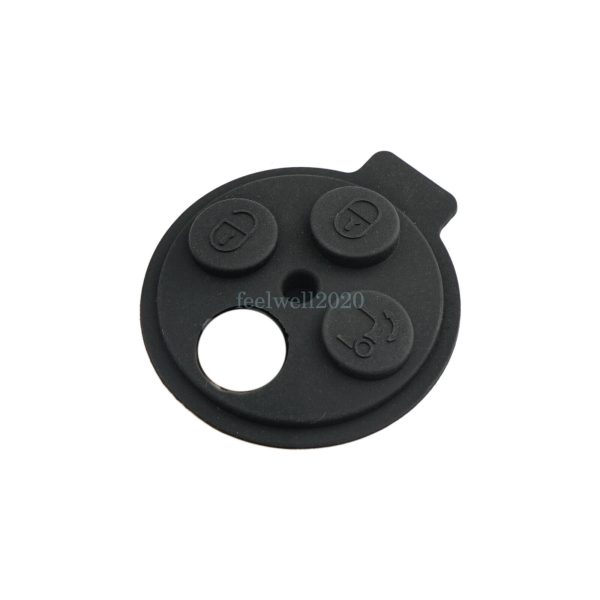 3 Button Key Fob Rubber Pad Insert For Benz Smart Forfour Fortwo City Roadster - Image 4