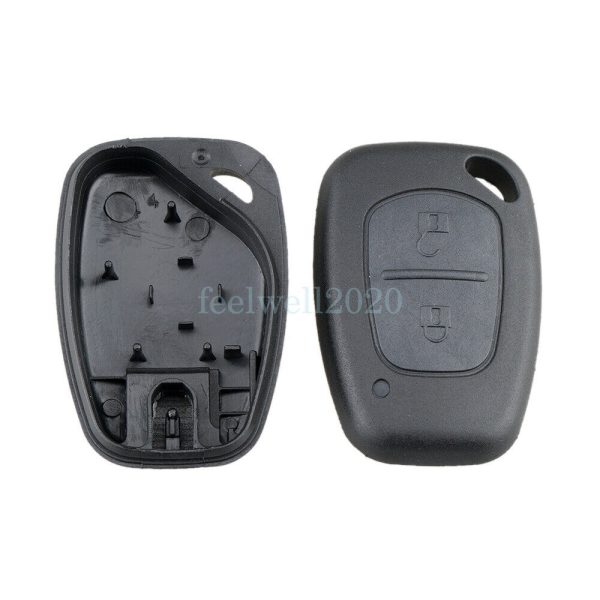 2 Button Remote Key Fob Case For Renault Trafic Master Vauxhall Movano Vivaro - Image 3