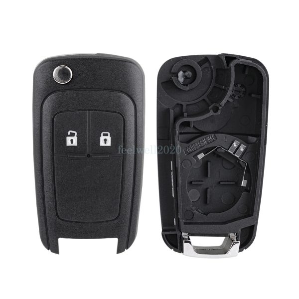 2 Button Car Flip Key Fob Case For Opel Vauxhall Astra J Insignia Mokka Zafira C - Image 4