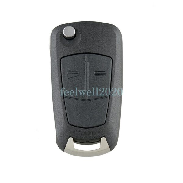 For Vauxhall Opel Astra H Corsa Vectra Combo Meriva 2 Button Key Case Replace - Image 2