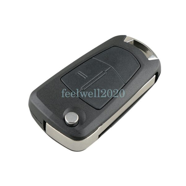 For Vauxhall Opel Astra H Corsa Vectra Combo Meriva 2 Button Key Case Replace - Image 3