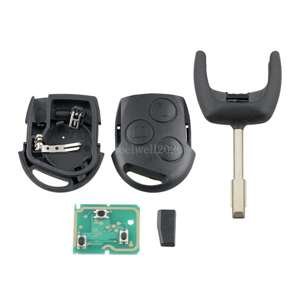 For Ford Fiesta Fusion Transit Connect Remote Key Fob 4D63 Chip 3 Button 433Mhz - Image 3