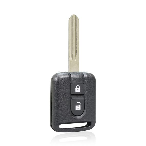 2 Button 433MHz Full Remote Key Fob for Nissan Note Cabster Navara Micra NV200 - Image 4