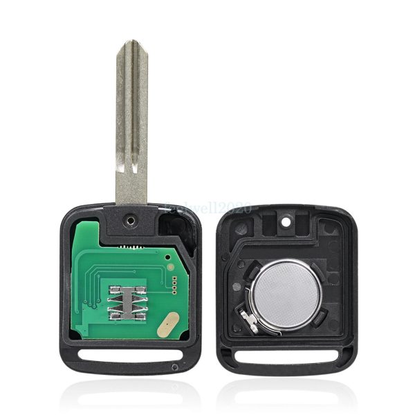 2 Button 433MHz Full Remote Key Fob for Nissan Note Cabster Navara Micra NV200 - Image 5