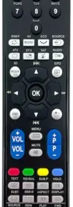 RM-Series Replacement Remote Control For Sharp LC-60LE651K