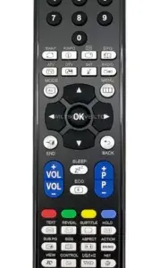 Replacement Remote Control for Sharp GA841/GA857/GA902WJSA GA903WJSA