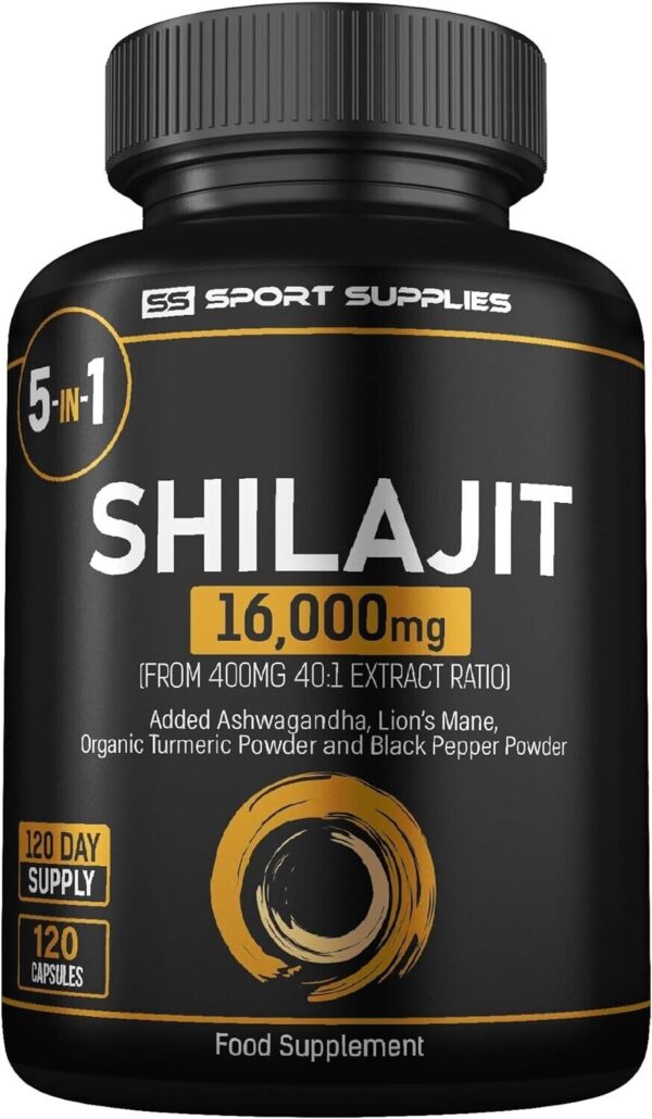 100% Pure Himalayan Shilajit (16000mg) Extremely Potent, Performance,good Result