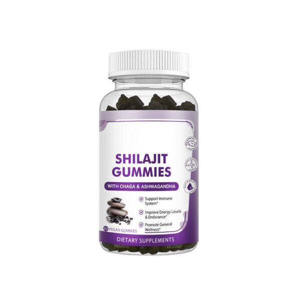 Himalayan Shilajit Gummies Organic Extremely Potent Boost Energy Stress Relief