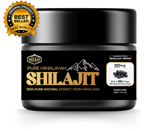 Himalayan Shilajit Resin 100% Pure Extract 30G 60%+ Fulvic Acid,Lab Tested Vegan