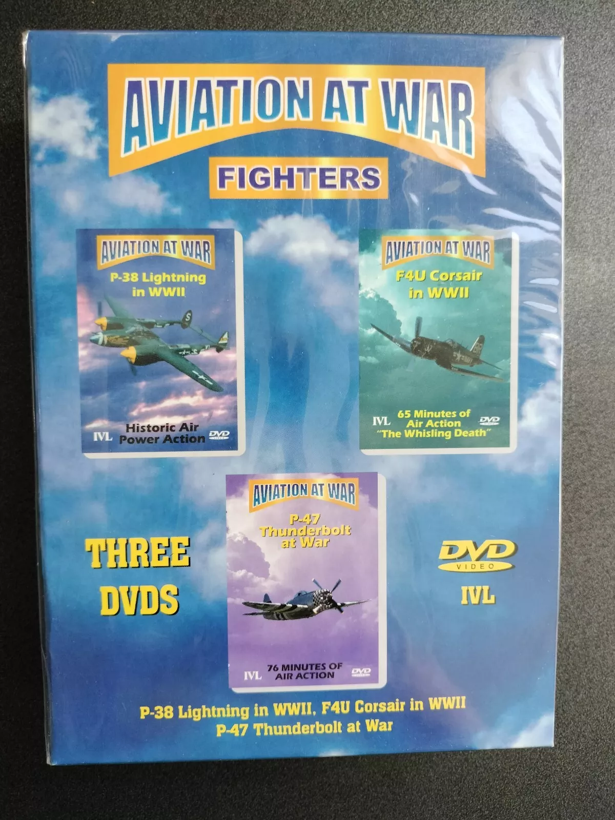 Aviation At War - Fighters - The Collection (3 disc boxset) DVD Region 2 (Brand New)