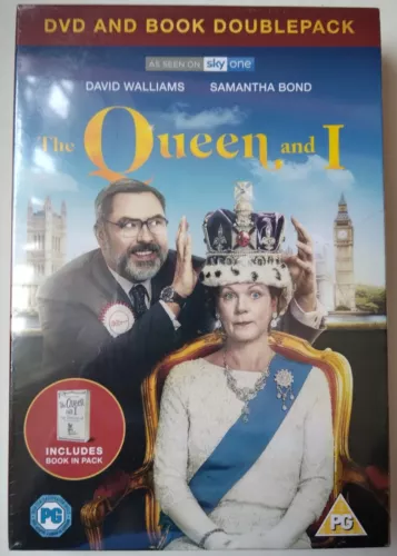 The Queen And I DVD and Book Double Pack Region 2 (Brand New)