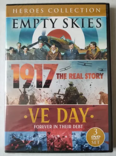 Heroes Collection WWII DVD 3 Movie Pack Region 2 (Brand New)