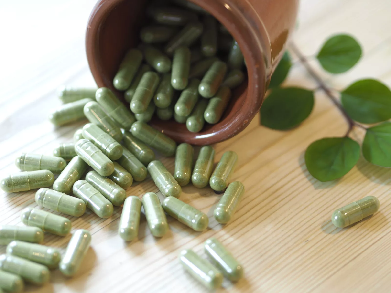 Moringa Leaf Powder 120 VEGAN Caps 100% Pure Organic Vitamin No fillers seller