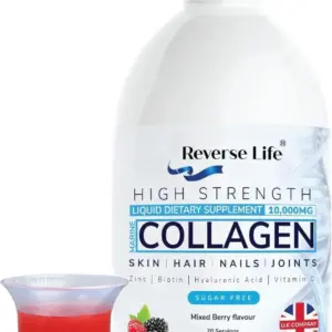 Reverse Life Marine Collagen Liquid Supplement Drink High-Strength 10,000mg