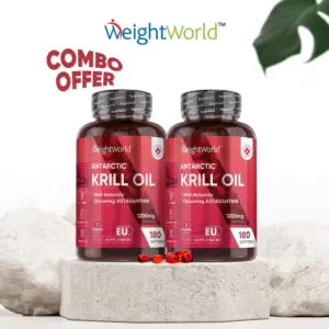 Antarctic Krill Oil 240Capsules 1000mg Astaxanthin Omega 3 Heart health