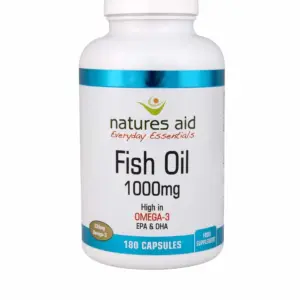 Fish Oil 1000mg (Omega-3) 180 Softgels-3 Pack