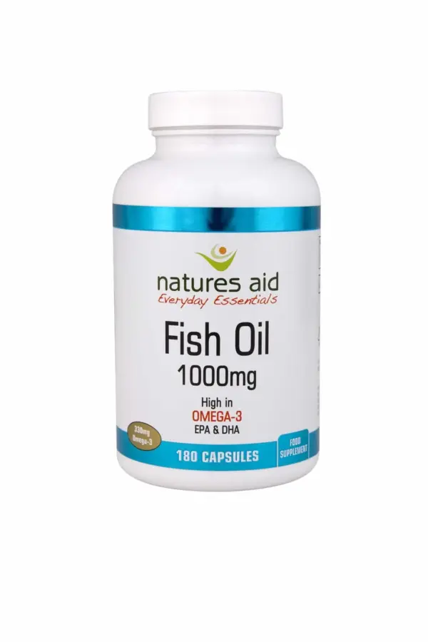 Fish Oil 1000mg (Omega-3) 180 Softgels-3 Pack