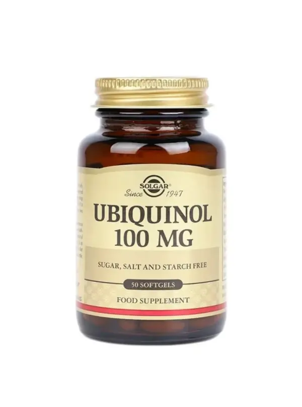 Solgar Ubiquinol 100mg 50 Softgels