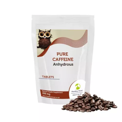 Caffeine 200mg Vitamins 30 Energy Tablets LetterBox Friendly