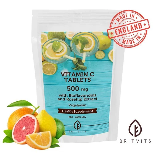 Vitamin C 500mg with Rosehip & Bioflavonoids 30 Tablets