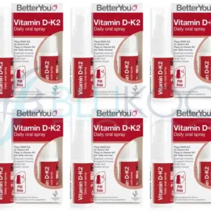 BetterYou Vitamin D+K2 12ml (Pack of 6)