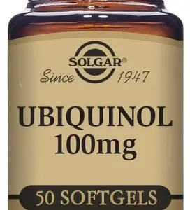 Solgar Ubiquinol 100mg 50 Softgels X 1