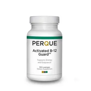 VITAMIN B12 Activated 100 Lozenges | Perque Hydroxocobalamin with Magnesium