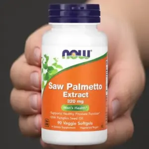 NOW Foods, Saw Palmetto Extract, Men's Health, 320 mg, 90 Veggie Softgels