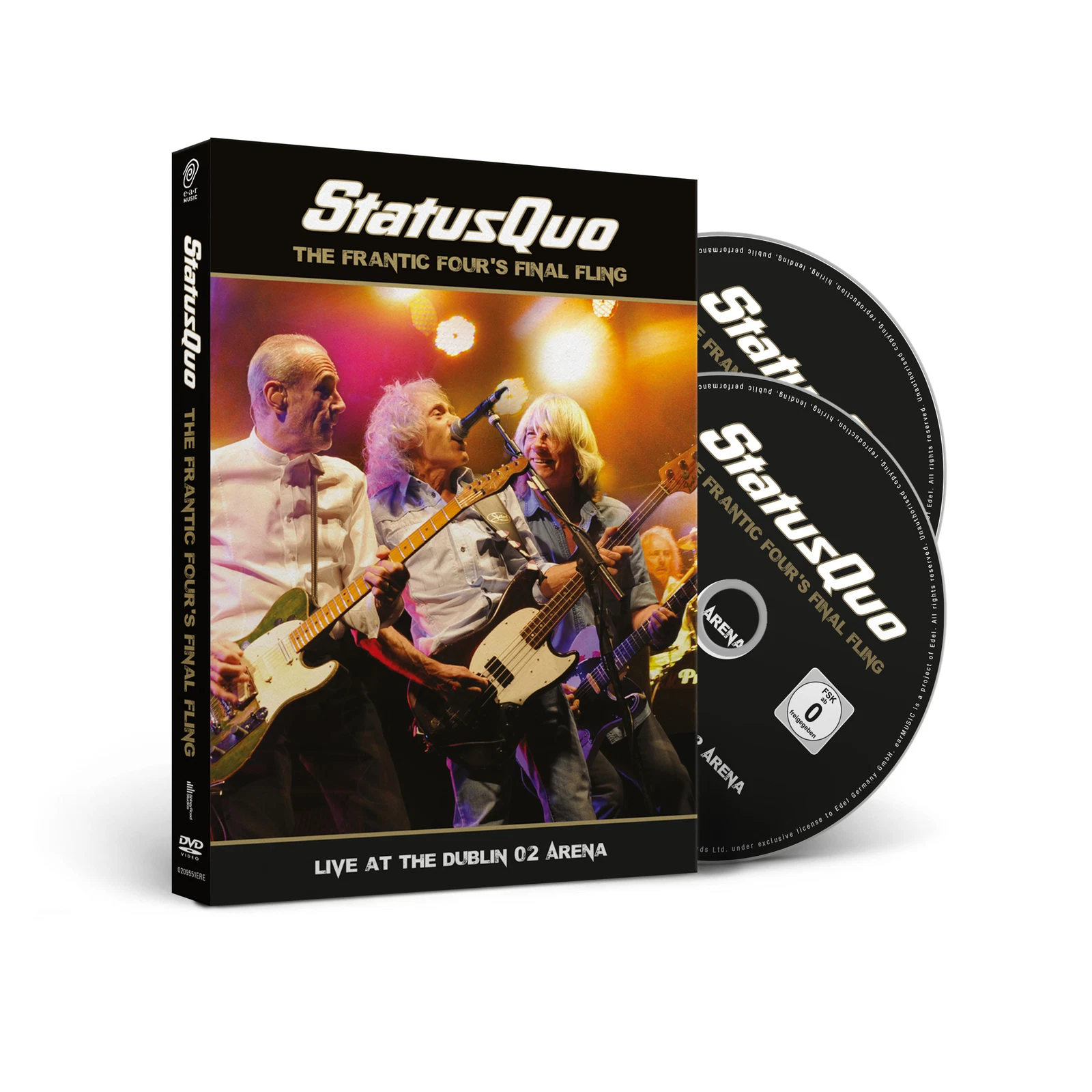 Status Quo: The Frantic Four Final Fling - Live at the Dublin O2 [E] DVD Brand New
