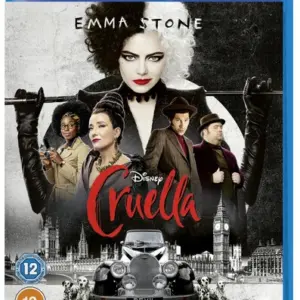 Cruella Blu-ray (2021) Emma Stone, Gillespie (DIR) cert 12