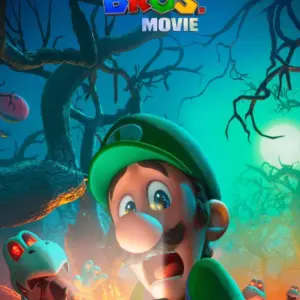 The Super Mario Bros Movie 2023 Movie Poster Wall Art Luigi A4 21 x 29.7CM