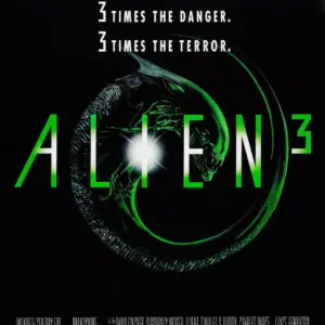 Classic Cult Film Posters Prints , Movie Posters Wall Art Alien 3 A4 21 x 29.7CM