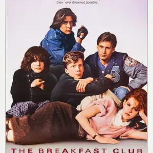 All Time Great Movie Posters Wall Art Classic Movie Modern Cinema Breakfast Club A4 21 x 29.7CM