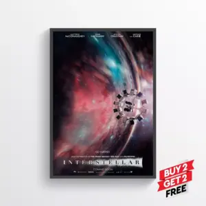 Interstellar Movie Film Posters Print Wall Art A2 42 X 59.9CM