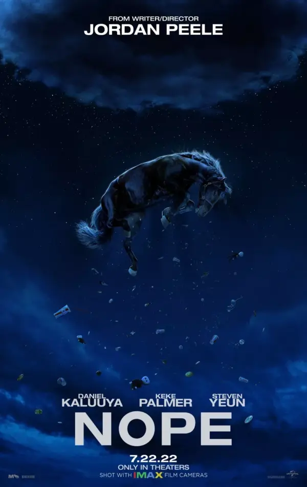 Nope 2022 Poster Wall Art Movie -Jordan Peele -Daniel Kaluuya Keke Palmer A2 42 X 59.9CM