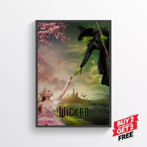 Wicked Movie Film Posters Print Wall Art A2 42 X 59.9CM