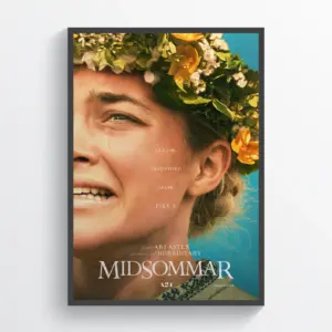 Midsommar Movie Poster Print Wall Art Retro Horror Wall Art A2 42 X 59.9CM