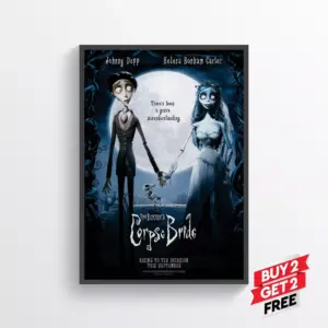 The Corpse Bride Movie Film Posters Print Wall Art A2 42 X 59.9CM