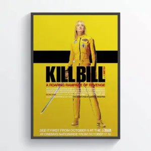 Kill Bill Volume 1 Movie Poster Wall Art Classic Movie A2 42 X 59.9CM