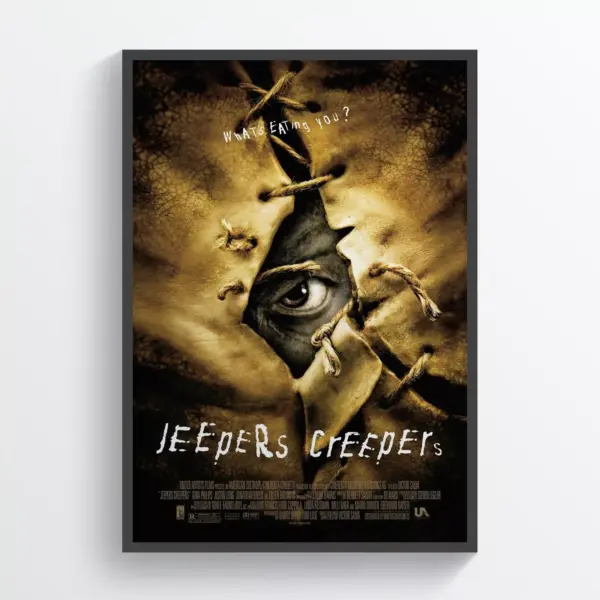 Jeepers Creepers Movie Poster Print Wall Art Retro Horror Wall Art A3 29.7 x 42CM